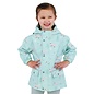 Jan & Jul by Twinklebelle Minty Forest Print Fleece Lined Rain Jacket by Jan & Jul