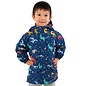 Jan & Jul by Twinklebelle Space Dinos Print Fleece Lined Rain Jacket by Jan & Jul