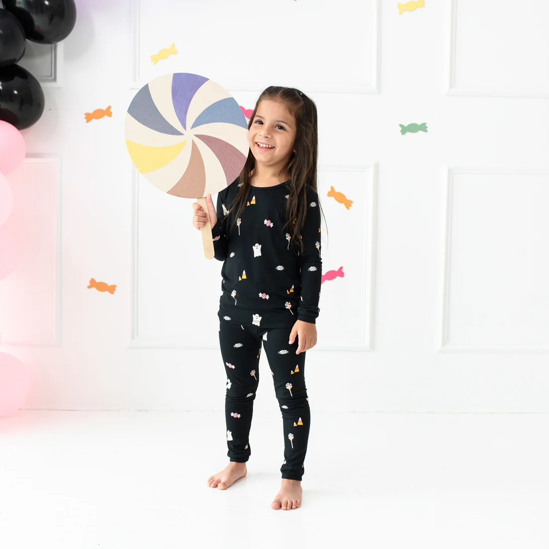 Halloween Trick or Treat Print Bamboo 2 Piece PJs by Kyte Abby Sprouts Baby and Childrens Store in Victoria BC Canada