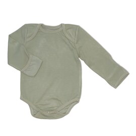 Silkberry Bamboo Wool Long Sleeve Bodysuit by Silkberry
