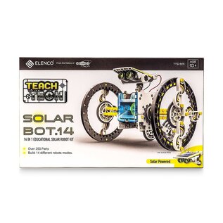 Snap Circuits Solarbot.14 Kit (Build 14 Different Educational Solar Robots)