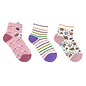 Robeez 3-Pack Quarter Socks by Robeez