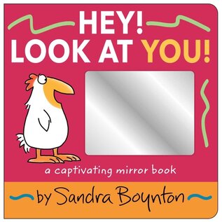 Hey! Look at You Board Book by Sandra Boynton (Captivating Mirror Book)