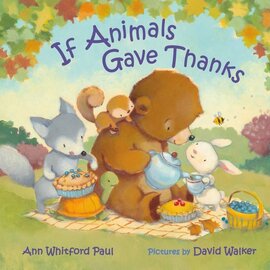 If Animals Gave Thanks Board Book