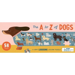 A to Z of Dogs 58 Piece Puzzle