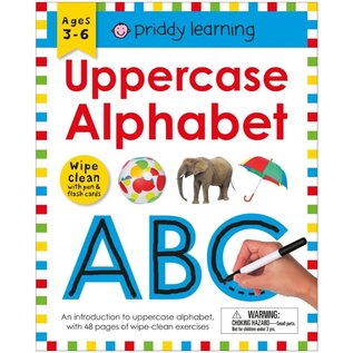 Book Wipe Clean: Uppercase Alphabet Dry Erase Book