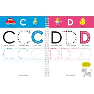 Book Wipe Clean: Uppercase Alphabet Dry Erase Book
