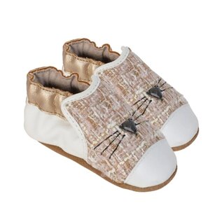 Robeez Choupette White Robeez Soft Sole Baby Shoes