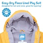 Jan & Jul by Twinklebelle Summer Camp Print Cozy-Dry Fleece Lined Waterproof Play Suit by Jan & Jul