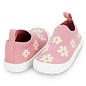 Jan & Jul by Twinklebelle Pink Daisy  Xplorer Knit Shoe by Jan & Jul
