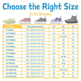 Jan & Jul by Twinklebelle Pink Daisy  Xplorer Knit Shoe by Jan & Jul