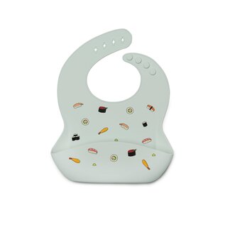 loulou Lollipop Print Silicone Bib by Loulou Lollipop