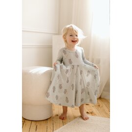 loulou Lollipop Hedgehog Forest Skater Dress by Loulou Lollipop