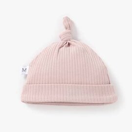 Mila & Co Organic Cotton Ribbed Knotted Hat by Mila & Co