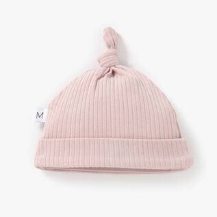 Mila & Co Organic Cotton Ribbed Knotted Hat by Mila & Co