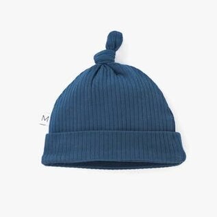 Mila & Co Organic Cotton Ribbed Knotted Hat by Mila & Co