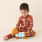 Parade Dogs Print Long Sleeve Zip Romper by Parade