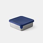 Planetbox Square Dipper Stainless Steel Silicone Lid 9.3oz Navy