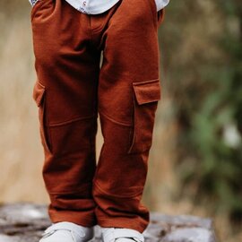 City Mouse Studio Rust Colour Cargo Pants