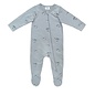 City Mouse Studio PNW Orca Footed Zip Romper