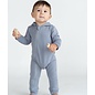Silkberry Bamboo Fleece Hooded Romper with 2 Way Zipper by Silkberry