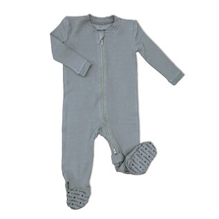 Silkberry Windy Bamboo Fleece Footed Sleeper with Zipper