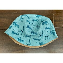 Moulin Roty Sous mon Baobab Animal Print Sun Hat by Moulin Roty