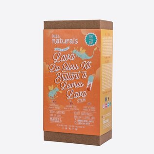 Kiss Naturals Lava Lip Gloss Making Kit