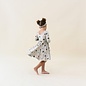 Kyte Baby Prickle Print Long Sleeve Bamboo Twirl Dress by Kyte
