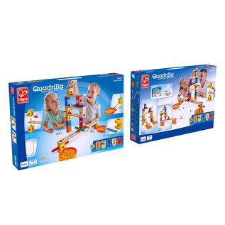 Hape Music Motion Wooden Marble Run Quadrilla by Hape