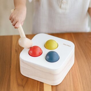 Plan Toys Punch & Drop Bin by Plan Toys