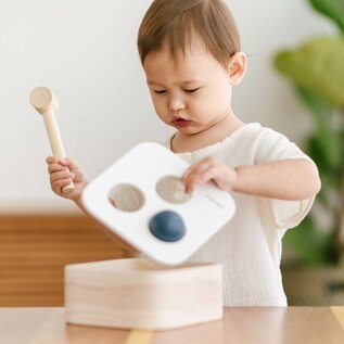 Plan Toys Punch & Drop Bin by Plan Toys