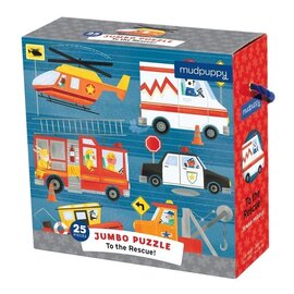 Mudpuppy To the Rescue 25 Piece Jumbo Puzzle by MudPuppy