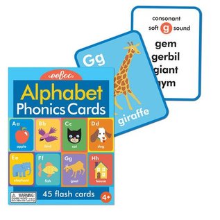 Eeboo Alphabet & Phonics Cards