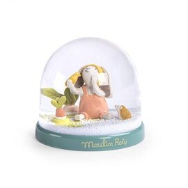 Moulin Roty Trois Petits Lapins - Snow Globe