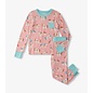 Hatley Folksy Unicorn Bamboo Pajama Set by Hatley