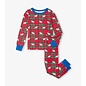 Hatley Elk Plaid Stetch Organic Cotton Pajama Set by Hatley