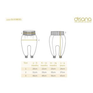 Disana Organic Wool Pants Bloomers by Disana