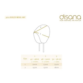 Disana Organic Boiled Wool Hat by Disana