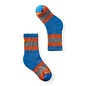 Smartwool Kid's Merino Wool Striped Crew Hiking Socks (Full Cushion)