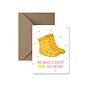 Impaper We Make a Great Pair, Valentine Greeting Card by Impaper