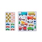 Ooly Play Again! Reusable Sticker Fun Mini On-The-Go Activity Kit - Workin' Wheels