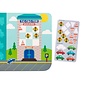 Ooly Play Again! Reusable Sticker Fun Mini On-The-Go Activity Kit - Workin' Wheels