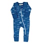 Parade Clouds Print Long Sleeve Zip Romper by Parade