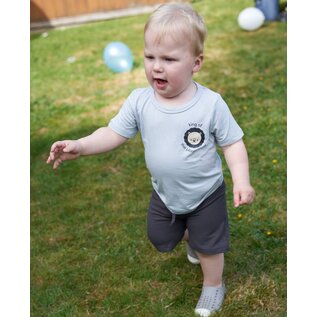Silkberry Shadow King of the Playground Short Sleeve Bamboo Graphic T-Shirt