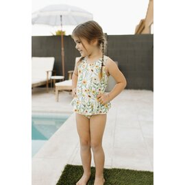current tyed The "Brooklyn" Twirl One Piece Suit by Current Tyed