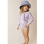 current tyed The 'Sofia' Ruffle Rashguard Suit by Current Tyed