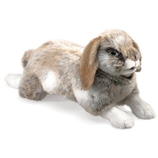 Folkmanis Puppets Holland Lop Rabbit Hand Puppet
