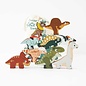 Le Toy Van Jurassic Wooden Stacking Dinosaur