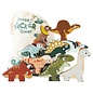 Le Toy Van Jurassic Wooden Stacking Dinosaur